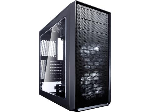 Fractal Focus G Black Mid Tower w/ Clear Side Panel