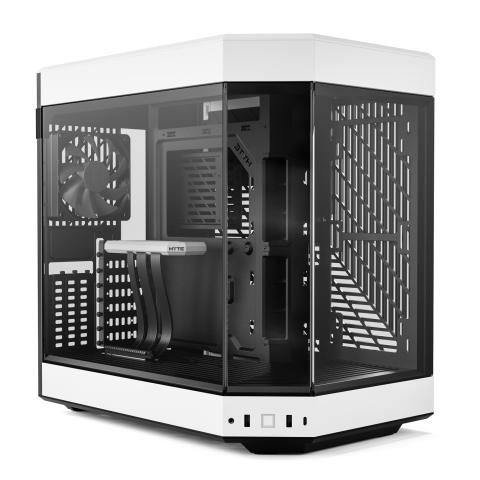 HYTE Y60 Whte,Dual Chamber Panoramic Glass