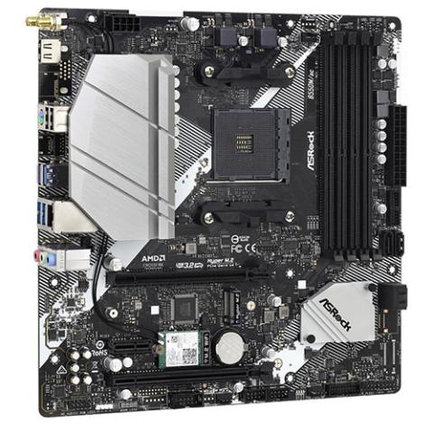 ASRock B550M/AC, DDR4, WiFi Bluetooth 4