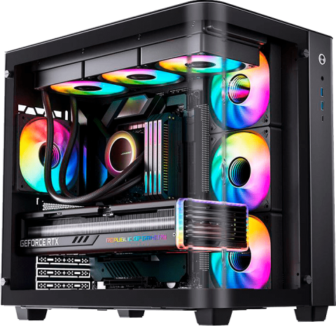 JONSBO TK-3 BLACK V2.0 ATX Tower Computer Case