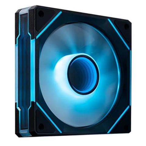8 x 120mm UNI Black ARGB Infinity Mirror Fans