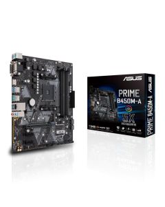 ASUS PRIME B450M-A AM4 mATX ASUS PRIME A520M-A/CSM, DDR4, USB 3.1, GB LAN	